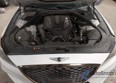 2018 Genesis G80 3.3T Sport z USA, uszkodzony, nr VIN KMHGN4JB6JU227142